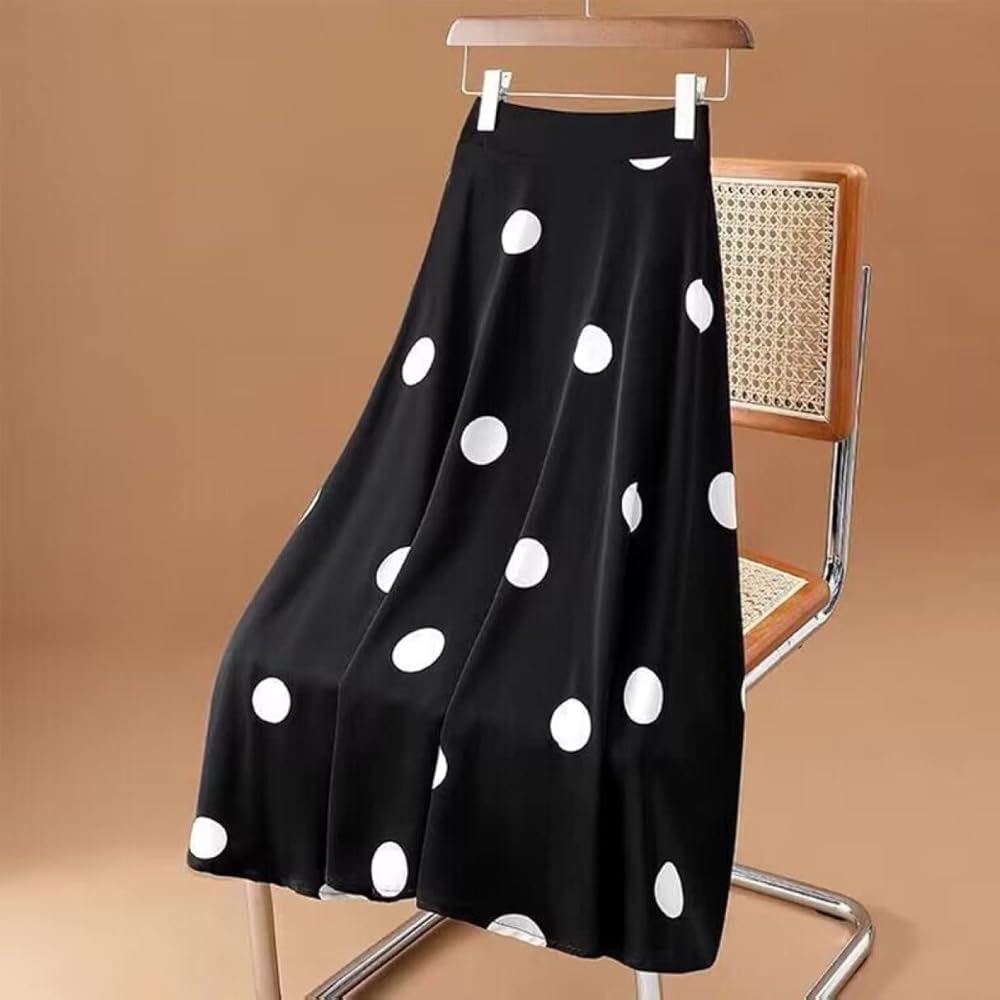 y's　水玉プリントロングスカート　美品 Y's ドット ロングスカート 水玉 ワイズ ヨウジヤマモト